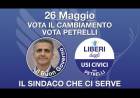 Vota il Cambiamento Vota Petrelli Vittorio