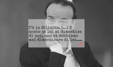 Auguri per il nuovo anno  "Ricordarsi della felicità"